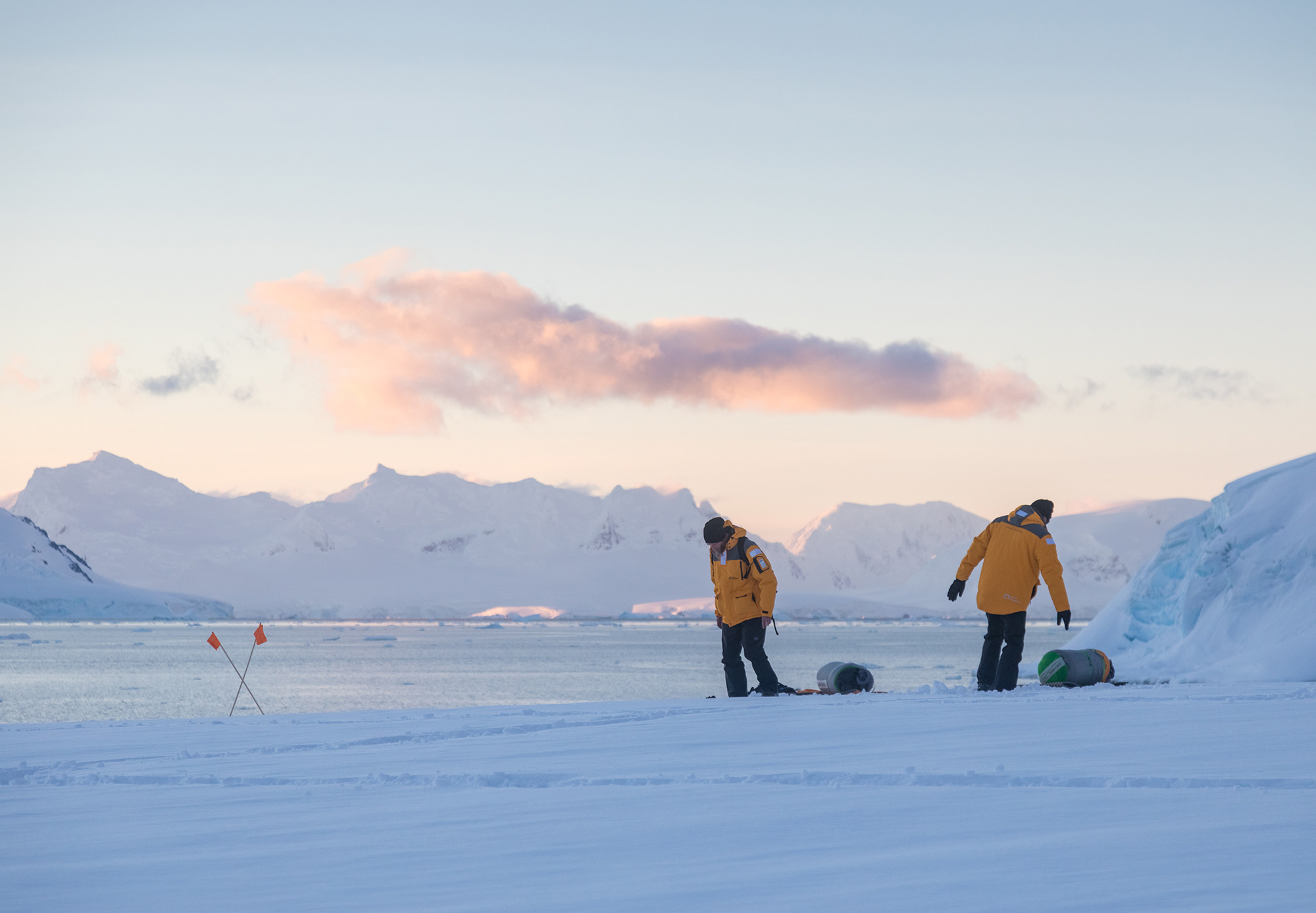 Camping on the Antarctic Peninsula