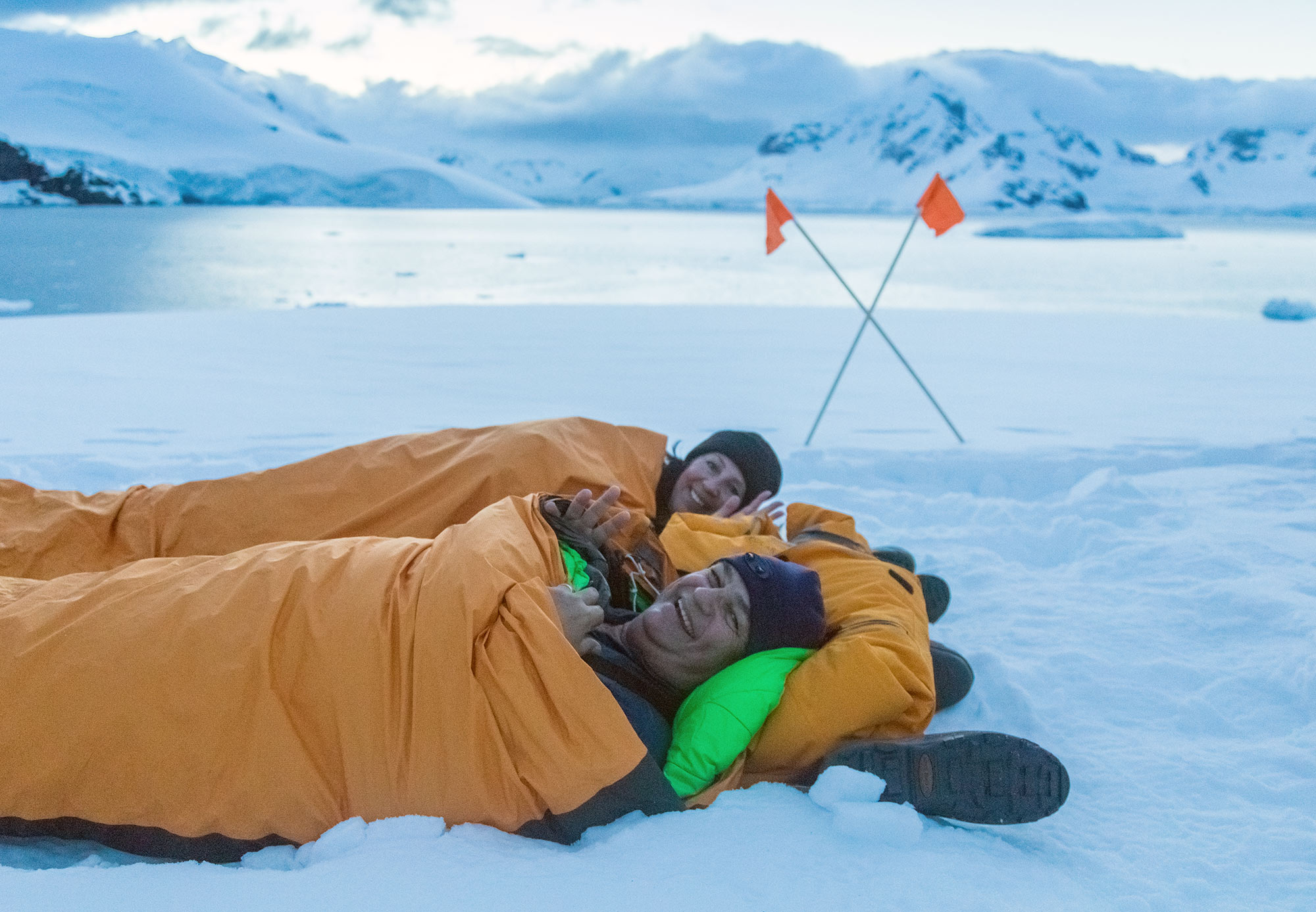 Camping in the Antarctic Penninsula