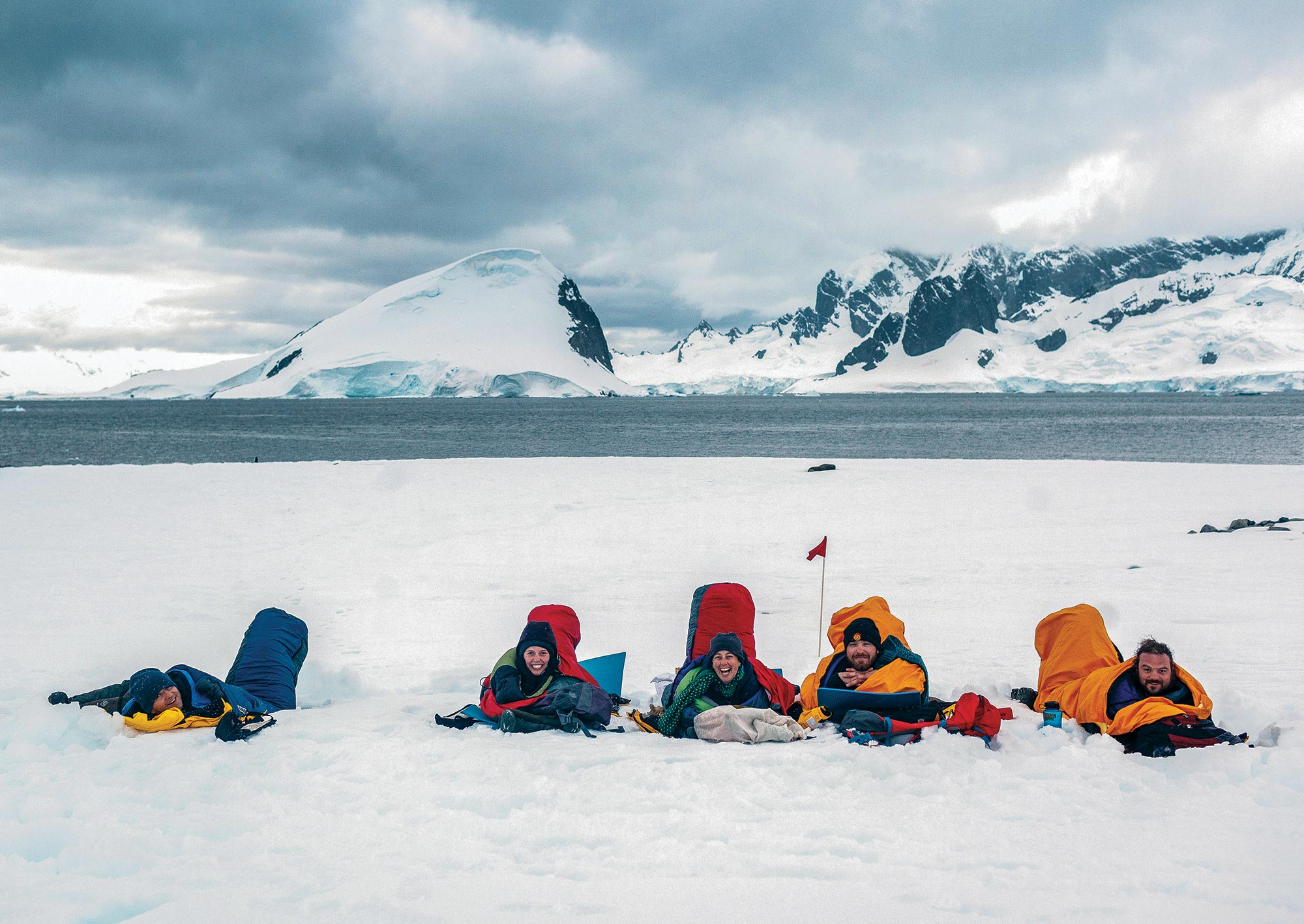 Camping in the Antarctic Peninsula